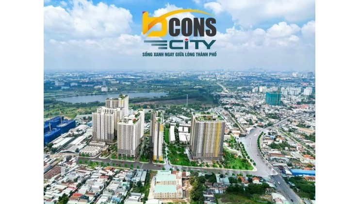 Nhà phố kiểu mẫu Bcons Plaza- Dĩ An, chỉ 152 căn 1T2L, sổ hồng riêng, ân hạn gốc và lãi 0%, 18 tháng